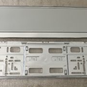 Chrome Number Plate Surround