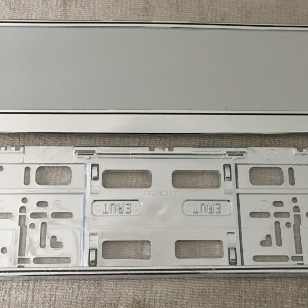 Chrome Number Plate Surround